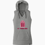 St. Thomas More Catholic Church New Era Women's Heritage Blend Hoodie Tank Front Thumbnail