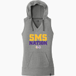 Scottsburg SMS <span class="pdp-name-mascot">Scottsburg SMS</span> New Era Women's Heritage Blend Hoodie Tank Front Thumbnail