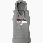 Gloversville High School New Era Women's Heritage Blend Hoodie Tank Front Thumbnail