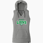 Bremen Athletics Sideline Store <span class="pdp-name-mascot">Bremen Lions</span> New Era Women's Heritage Blend Hoodie Tank Front Thumbnail