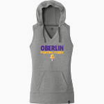 OBERLIN HIGH SCHOOL FIGHTING TIGERS <span class="pdp-name-mascot">OBERLIN FIGHTING TIGERS</span> New Era Women's Heritage Blend Hoodie Tank Front Thumbnail