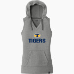 TROUP HIGH SCHOOL TIGERS <span class="pdp-name-mascot">TROUP TIGERS</span> New Era Women's Heritage Blend Hoodie Tank Front Thumbnail