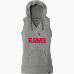 Lake Mary Rams New Era Women's Heritage Blend Hoodie Tank Front Thumbnail