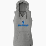 CENTENNIAL HIGH SCHOOL SPARTANS <span class="pdp-name-mascot">CENTENNIAL SPARTANS</span> New Era Women's Heritage Blend Hoodie Tank Front Thumbnail