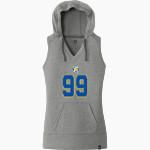 DIME BOX HIGH SCHOOL LONGHORNS <span class="pdp-name-mascot">DIME BOX LONGHORNS</span> New Era Women's Heritage Blend Hoodie Tank Front Thumbnail