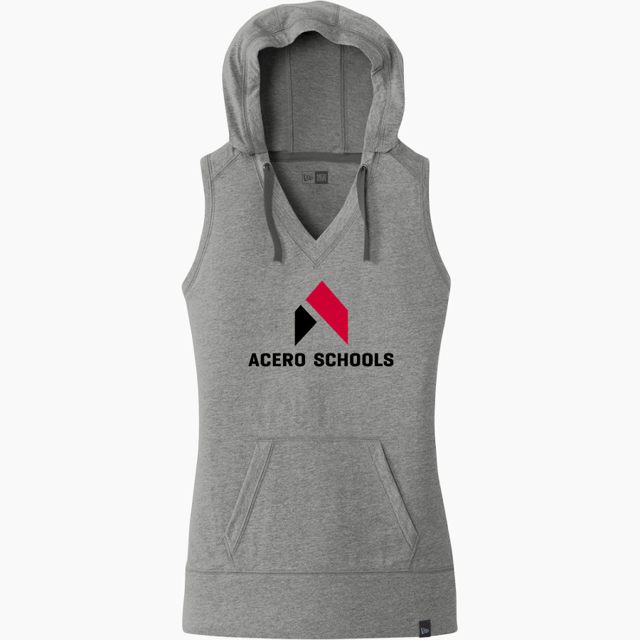 Acero Schools Chicago New Era Women's Heritage Blend Hoodie Tank