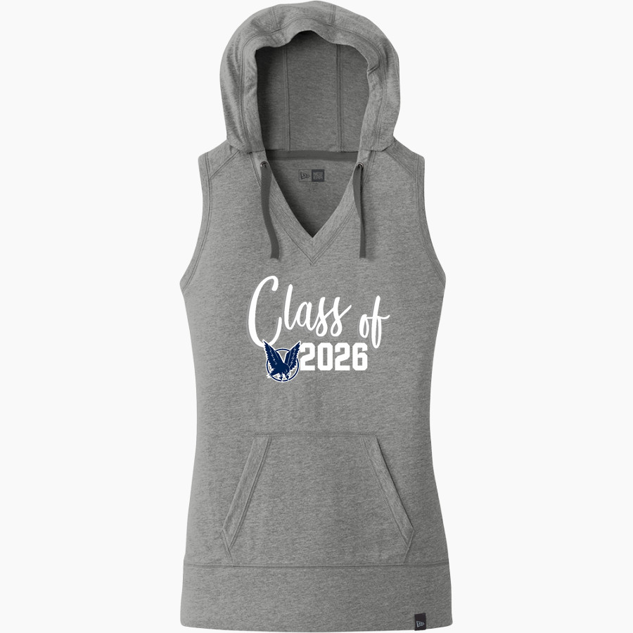 MAUMEE VALLEY COUNTRY DAY SCHOOL HAWKS New Era Women's Heritage Blend Hoodie Tank