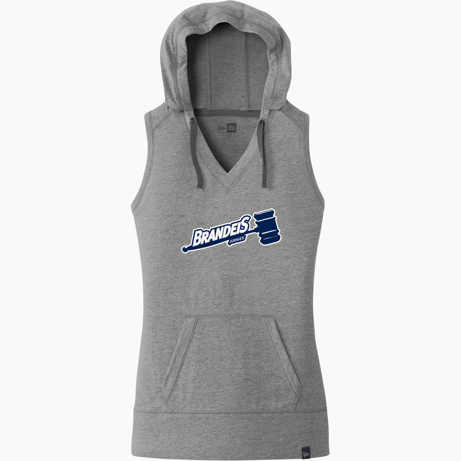 Brandeis Judges Online Store <span class="pdp-name-mascot">Brandeis Judges</span> New Era Women's Heritage Blend Hoodie Tank