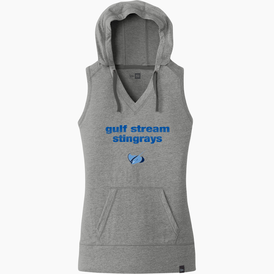 Gulf Stream Stingrays New Era Women's Heritage Blend Hoodie Tank