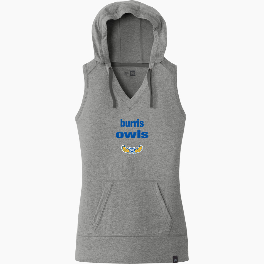 Burris Owls New Era Women's Heritage Blend Hoodie Tank