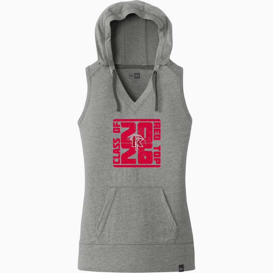 Red Top Miners New Era Women's Heritage Blend Hoodie Tank