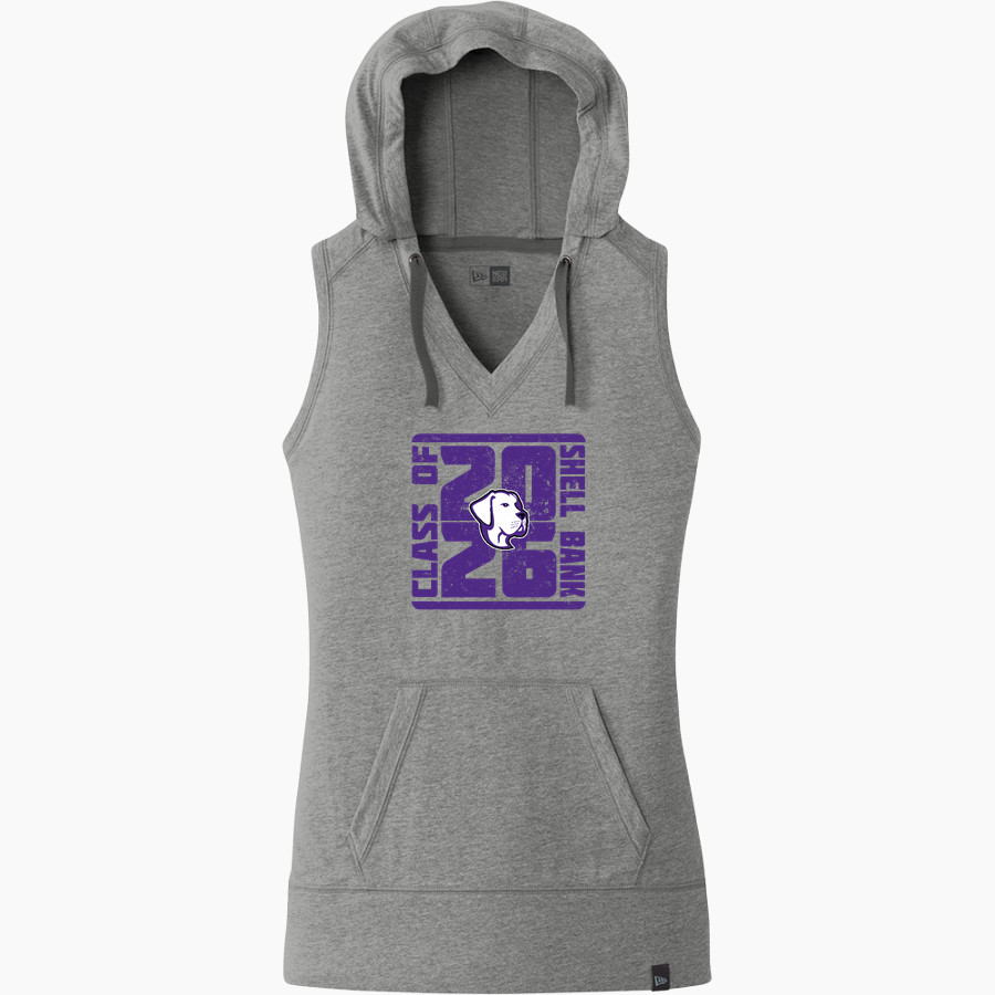 Shell Bank Brigade New Era Women's Heritage Blend Hoodie Tank