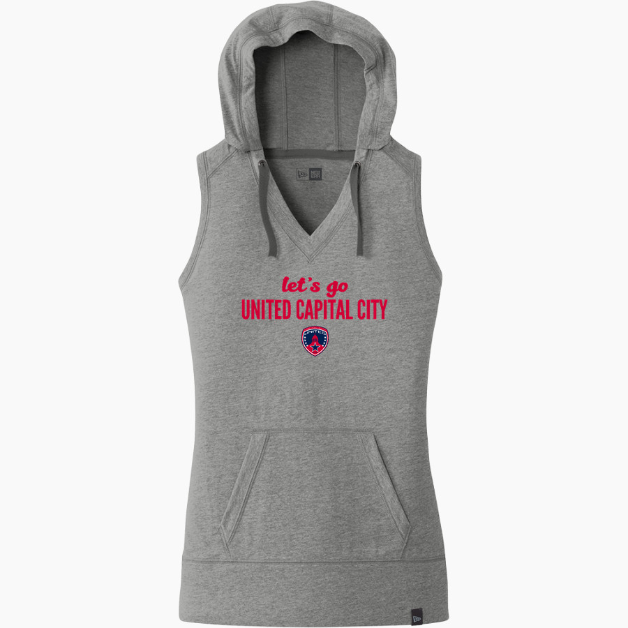 United Capital City United New Era Women's Heritage Blend Hoodie Tank