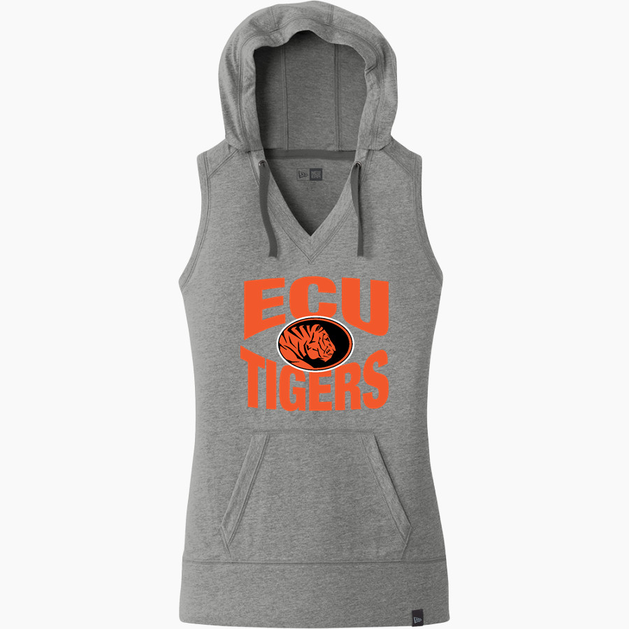 ECU Tigers <span class="pdp-name-mascot">East Central Tigers</span> New Era Women's Heritage Blend Hoodie Tank