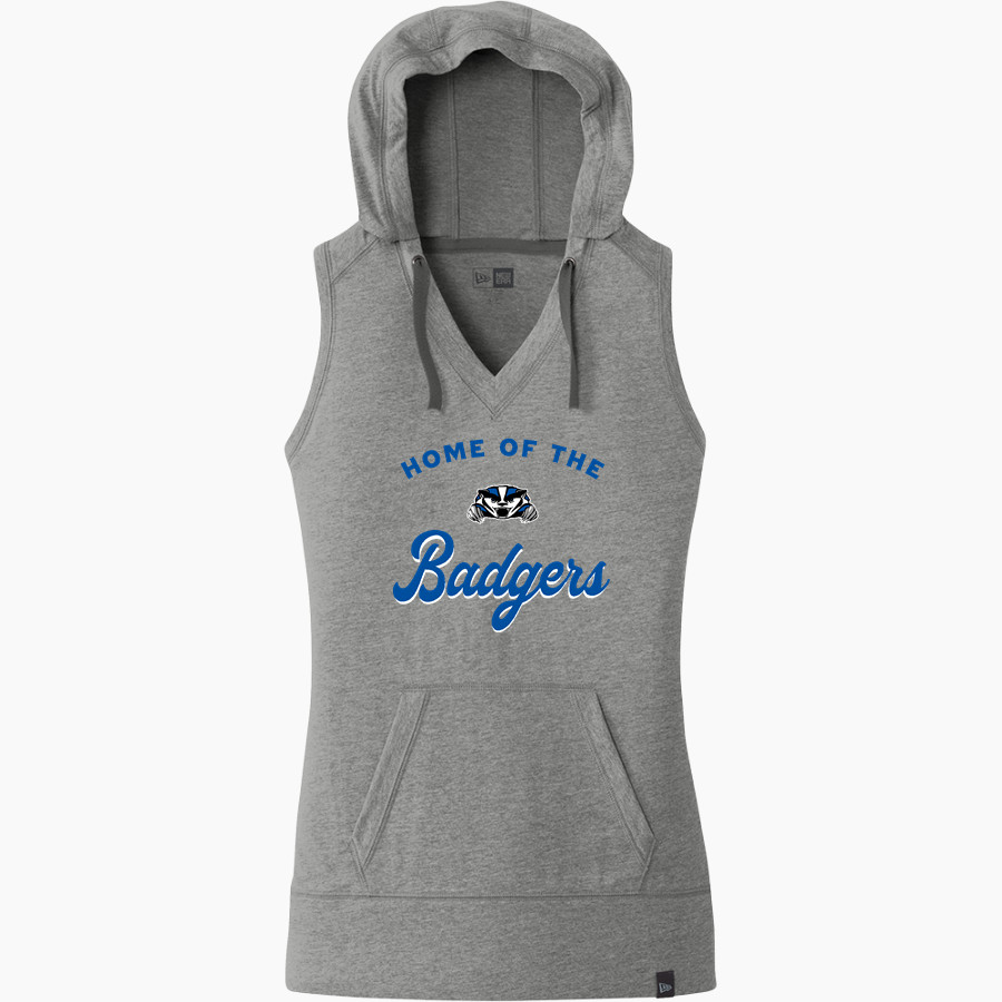 LAMPASAS HIGH SCHOOL BADGERS <span class="pdp-name-mascot">LAMPASAS BADGERS</span> New Era Women's Heritage Blend Hoodie Tank