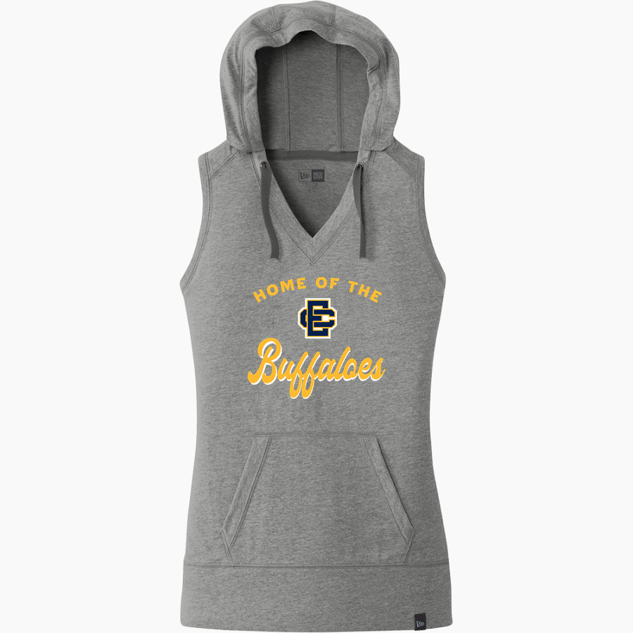Elm Creek Buffaloes <span class="pdp-name-mascot">Elm Creek Buffaloes</span> New Era Women's Heritage Blend Hoodie Tank