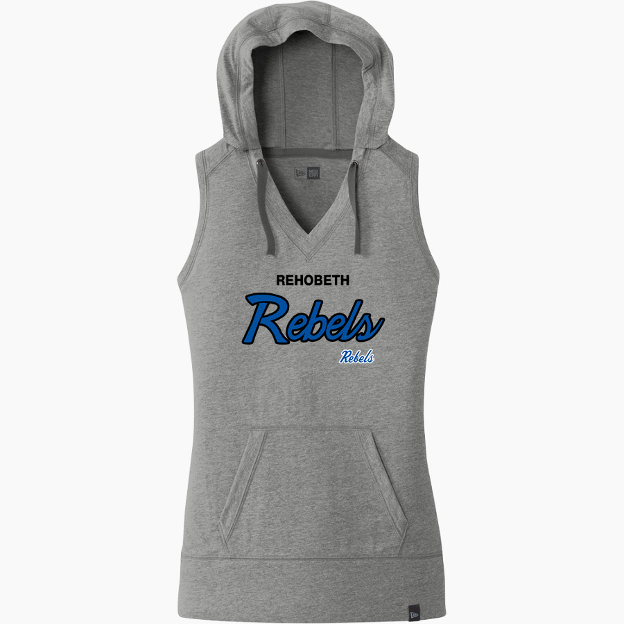 REHOBETH HIGH SCHOOL REBELS New Era Women's Heritage Blend Hoodie Tank