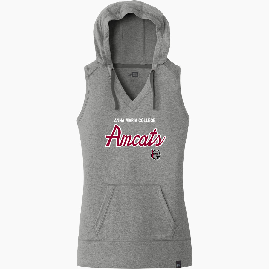 Anna Maria College Amcats <span class="pdp-name-mascot">Anna Maria College Amcats</span> New Era Women's Heritage Blend Hoodie Tank