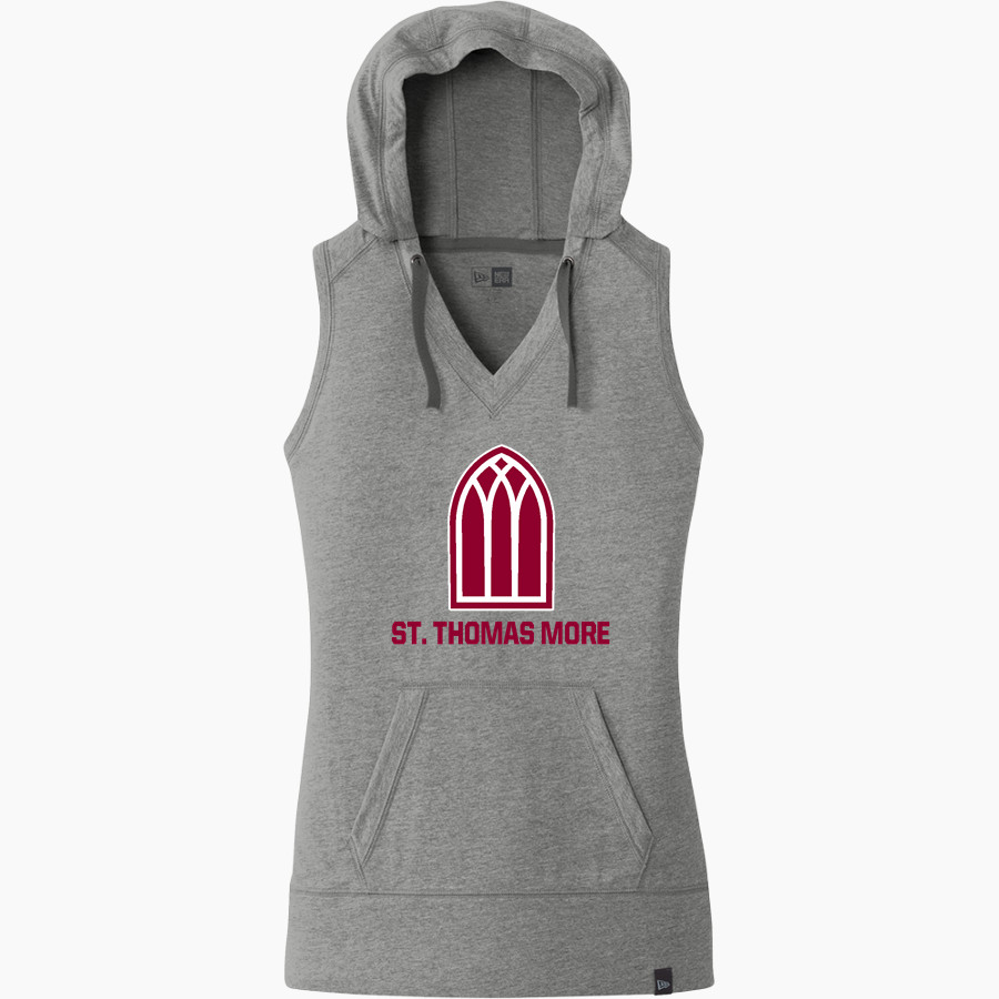St. Thomas More Catholic Church New Era Women's Heritage Blend Hoodie Tank