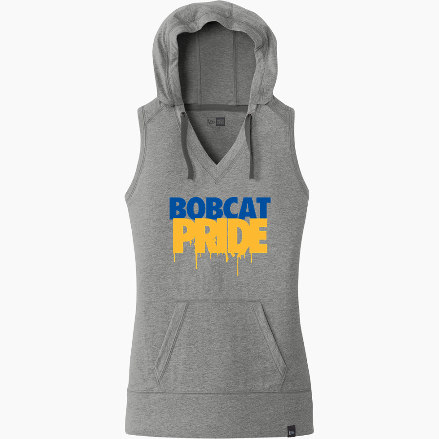 BACON ACADEMY BOBCATS <span class="pdp-name-mascot">BACON ACADEMY BOBCATS</span> New Era Women's Heritage Blend Hoodie Tank