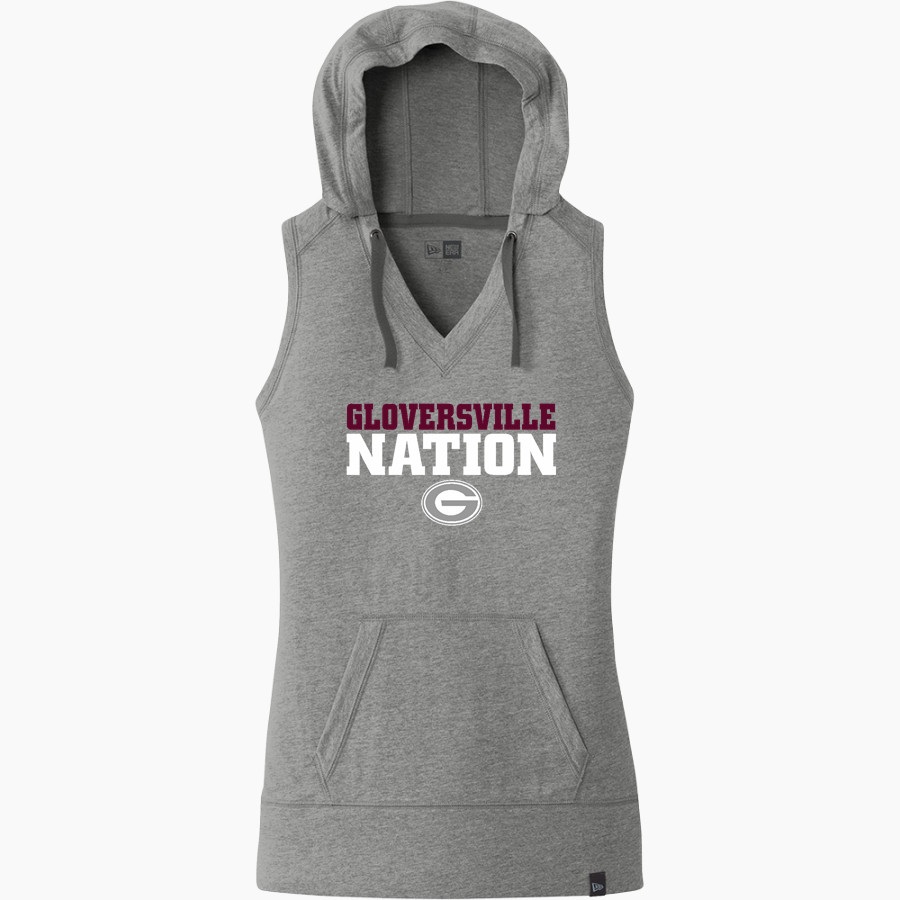 Gloversville High School New Era Women's Heritage Blend Hoodie Tank