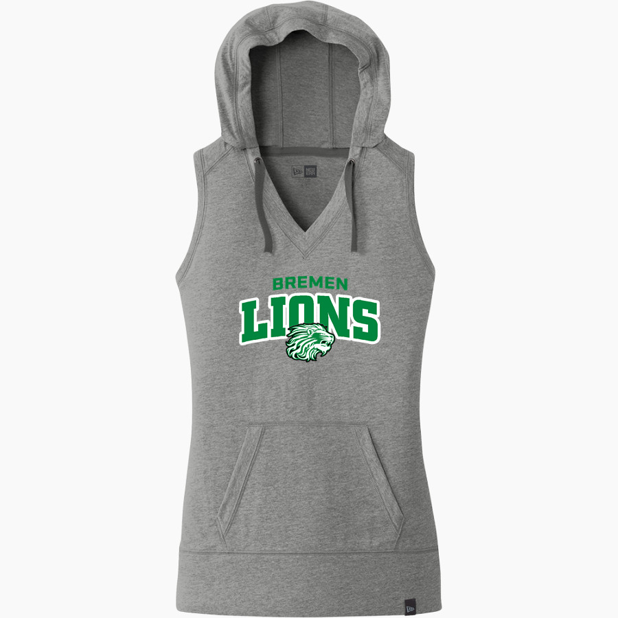 Bremen Athletics Sideline Store <span class="pdp-name-mascot">Bremen Lions</span> New Era Women's Heritage Blend Hoodie Tank