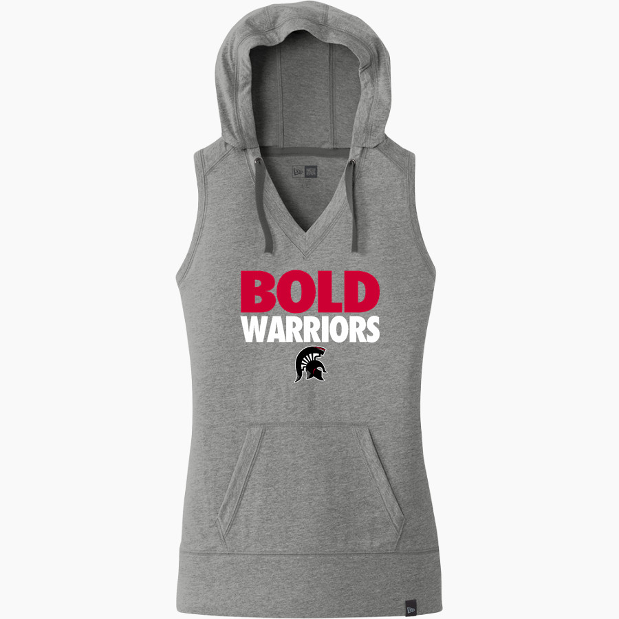 BOLD HIGH SCHOOL WARRIORS <span class="pdp-name-mascot">BOLD WARRIORS</span> New Era Women's Heritage Blend Hoodie Tank