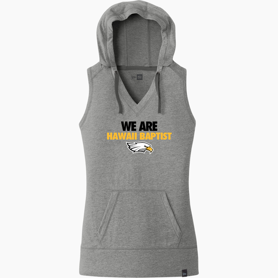 Hawaii Baptist Eagles <span class="pdp-name-mascot">HBA Eagles</span> New Era Women's Heritage Blend Hoodie Tank