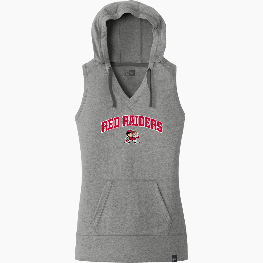 Pulaski Red Raiders New Era Women's Heritage Blend Hoodie Tank