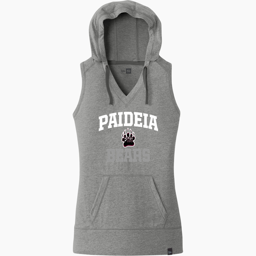 Paideia High Bears <span class="pdp-name-mascot">Paideia High School Bears</span> New Era Women's Heritage Blend Hoodie Tank