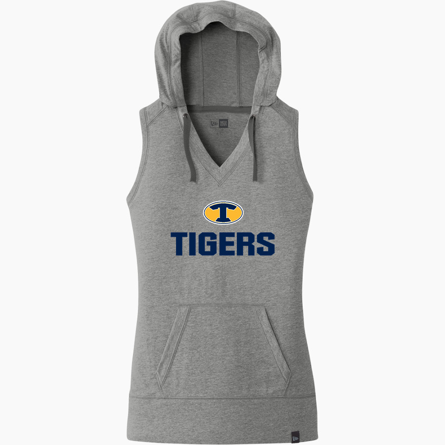 TROUP HIGH SCHOOL TIGERS <span class="pdp-name-mascot">TROUP TIGERS</span> New Era Women's Heritage Blend Hoodie Tank