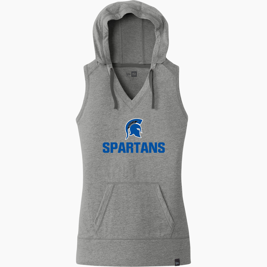 CENTENNIAL HIGH SCHOOL SPARTANS <span class="pdp-name-mascot">CENTENNIAL SPARTANS</span> New Era Women's Heritage Blend Hoodie Tank