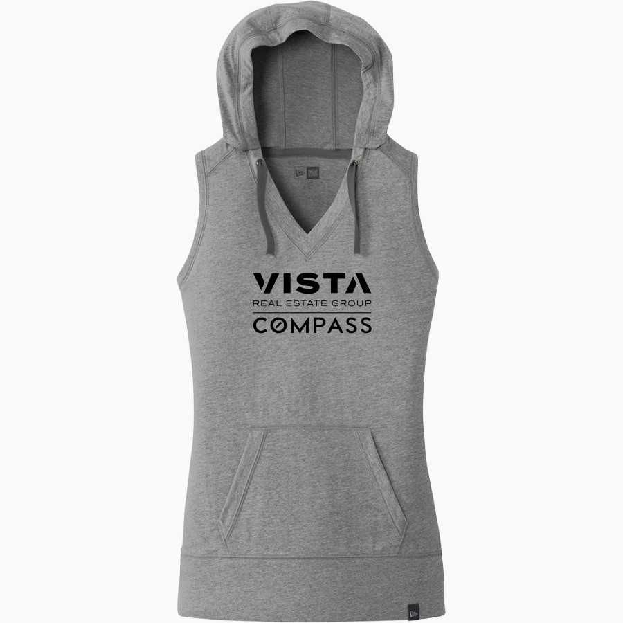 Vista Real Estate Vista Real Estate New Era Women's Heritage Blend Hoodie Tank