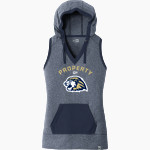 Calvary Lions New Era Women's Heritage Blend Hoodie Tank Front Thumbnail