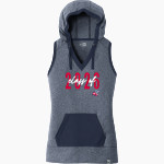 Bluefield University Sideline Store <span class="pdp-name-mascot">Bluefield University</span> New Era Women's Heritage Blend Hoodie Tank Front Thumbnail