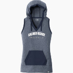 Sacred Heart Greenwich <span class="pdp-name-mascot">Sacred Heart Tigers</span> New Era Women's Heritage Blend Hoodie Tank Front Thumbnail