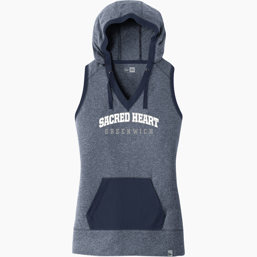 Sacred Heart Greenwich <span class="pdp-name-mascot">Sacred Heart Tigers</span> New Era Women's Heritage Blend Hoodie Tank
