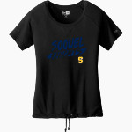 Soquel Knights <span class="pdp-name-mascot">Soquel Knights</span> New Era Women's Tri-Blend Short Sleeve Cinched Tee Front Thumbnail