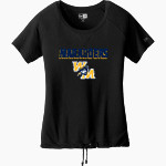 Waipahu Marauders New Era Women's Tri-Blend Short Sleeve Cinched Tee Front Thumbnail