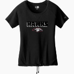 ALTA HIGH SCHOOL HAWKS <span class="pdp-name-mascot">ALTA HAWKS</span> New Era Women's Tri-Blend Short Sleeve Cinched Tee Front Thumbnail