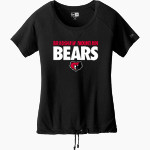 BRADSHAW MOUNTAIN HIGH SCHOOL BEARS <span class="pdp-name-mascot">BRADSHAW MOUNTAIN BEARS</span> New Era Women's Tri-Blend Short Sleeve Cinched Tee Front Thumbnail