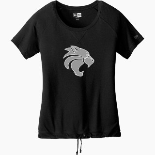 New Era Women's Tri-Blend Short Sleeve Cinched Tee
