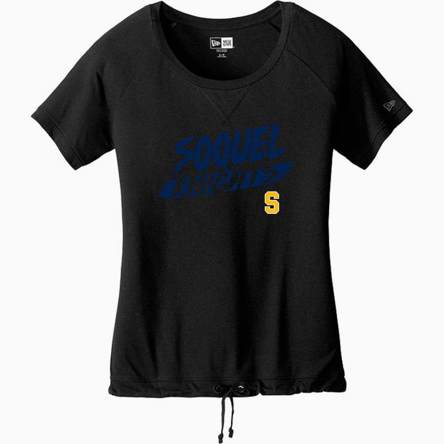Soquel Knights <span class="pdp-name-mascot">Soquel Knights</span> New Era Women's Tri-Blend Short Sleeve Cinched Tee