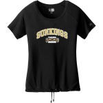 Yakima Sunkings Sunkings <span class="pdp-name-mascot">Yakima Sunkings</span> New Era Women's Tri-Blend Short Sleeve Cinched Tee Front Thumbnail