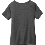 HARDEE COUNTY HIGH SCHOOL WILDCATS <span class="pdp-name-mascot">HARDEE COUNTY WILDCATS</span> New Era Women's Tri-Blend Short Sleeve Cinched Tee Back Thumbnail