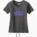 WOLVERINE-HOOSIER ATHLETIC CONFERENCE <span class="pdp-name-mascot">WOLVERINE-HOOSIER ATHLETIC CONFERENCE</span> New Era Women's Tri-Blend Short Sleeve Cinched Tee Front Thumbnail