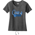 WESTMINSTER SCHOOLS OF AUGUSTA WILDCATS <span class="pdp-name-mascot">WESTMINSTER PREPARATORY WILDCATS</span> New Era Women's Tri-Blend Short Sleeve Cinched Tee Front Thumbnail