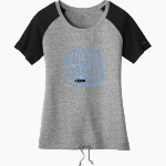 Ohio Fusion Soccer Club New Era Women's Tri-Blend Short Sleeve Cinched Tee Front Thumbnail