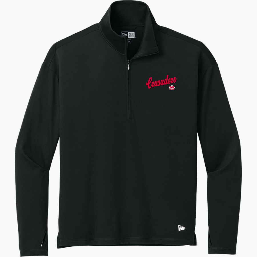 Monsignor McClancy Crusaders New Era Women's Power 1/2-Zip