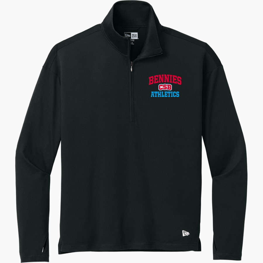 COLLEGE OF ST BENEDICT Bennies <span class="pdp-name-mascot">COLLEGE OF ST BENEDICT</span> New Era Women's Power 1/2-Zip